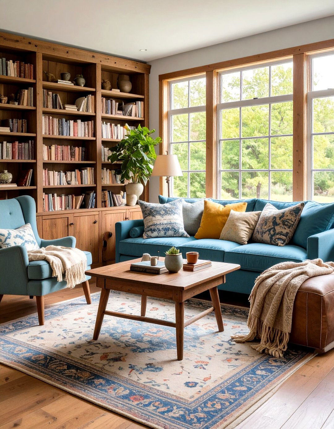Country Reading Retreat - 24 Country Living Room Ideas