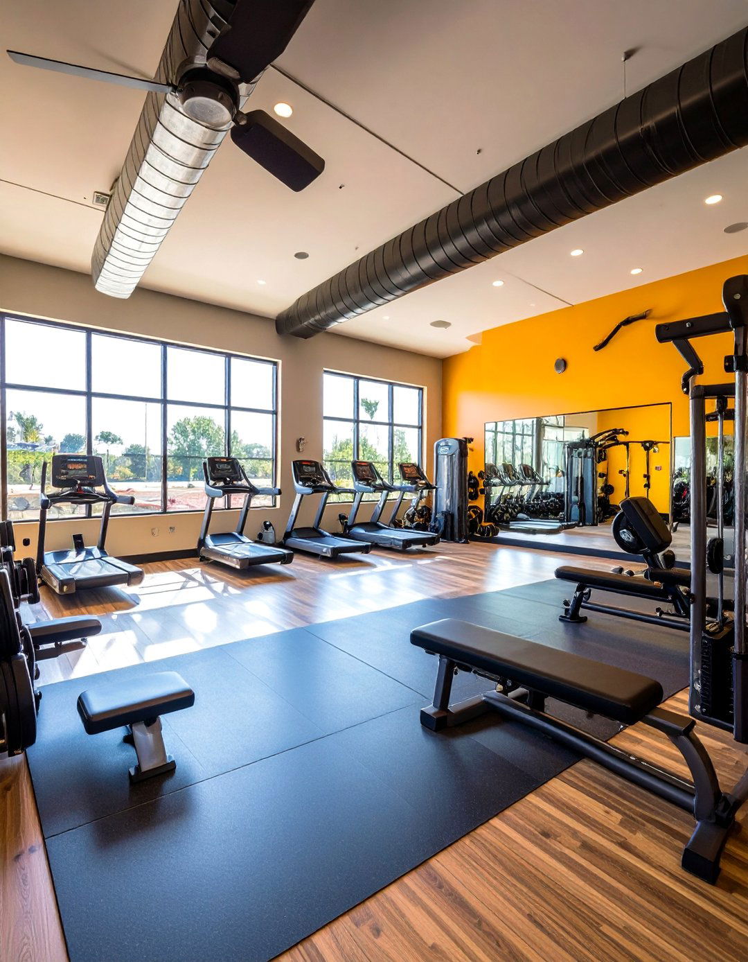 Cowboys Fitness and Exercise Corner - 24 Dallas Cowboys Man Cave Ideas