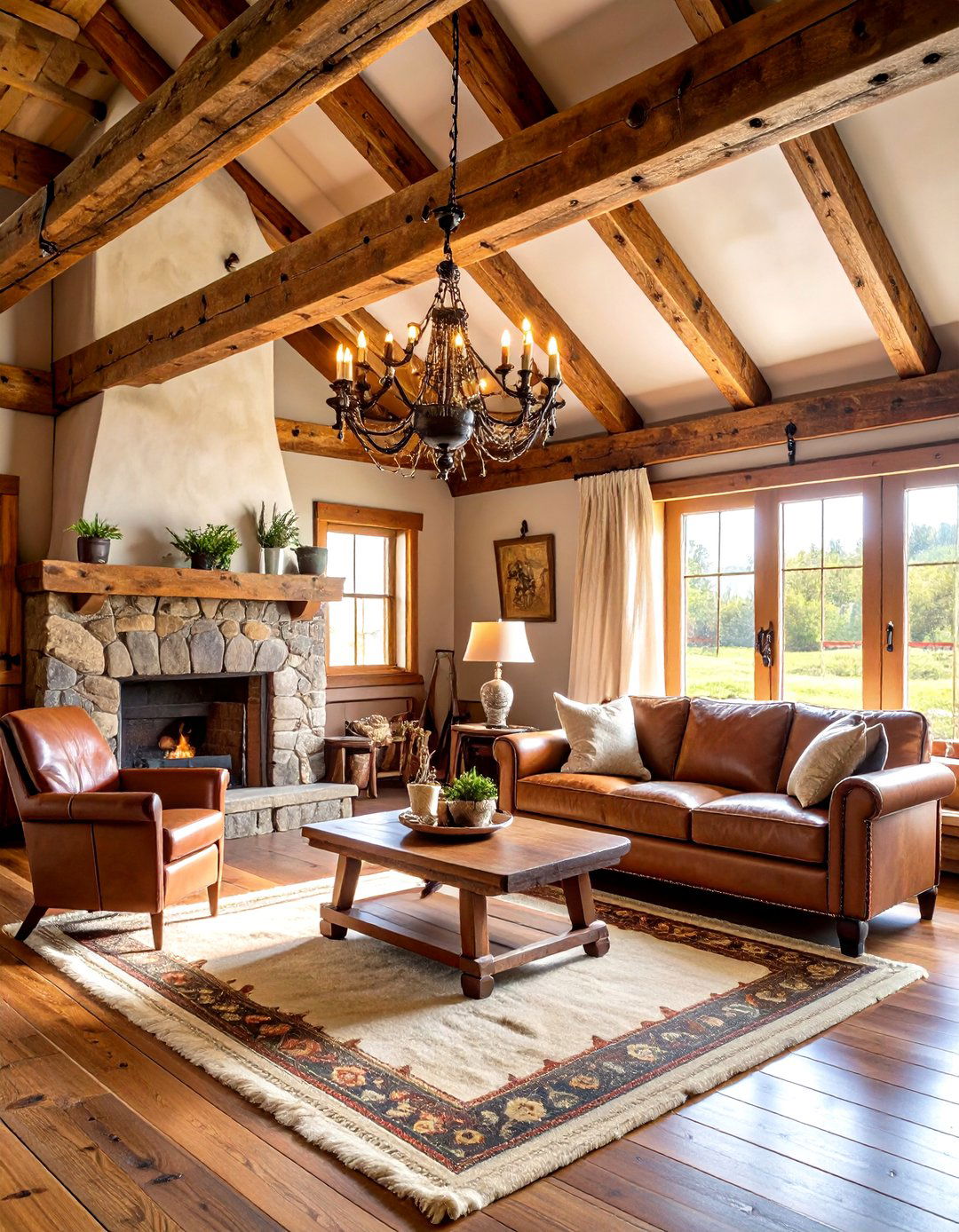 Cowboys Rustic Cabin Retreat Design - 24 Dallas Cowboys Man Cave Ideas