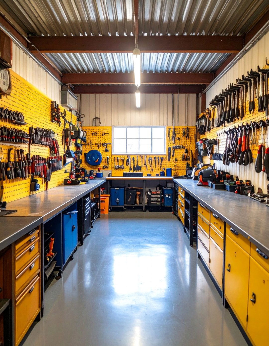 Cowboys Workshop with Team Tool Storage - 24 Dallas Cowboys Man Cave Ideas
