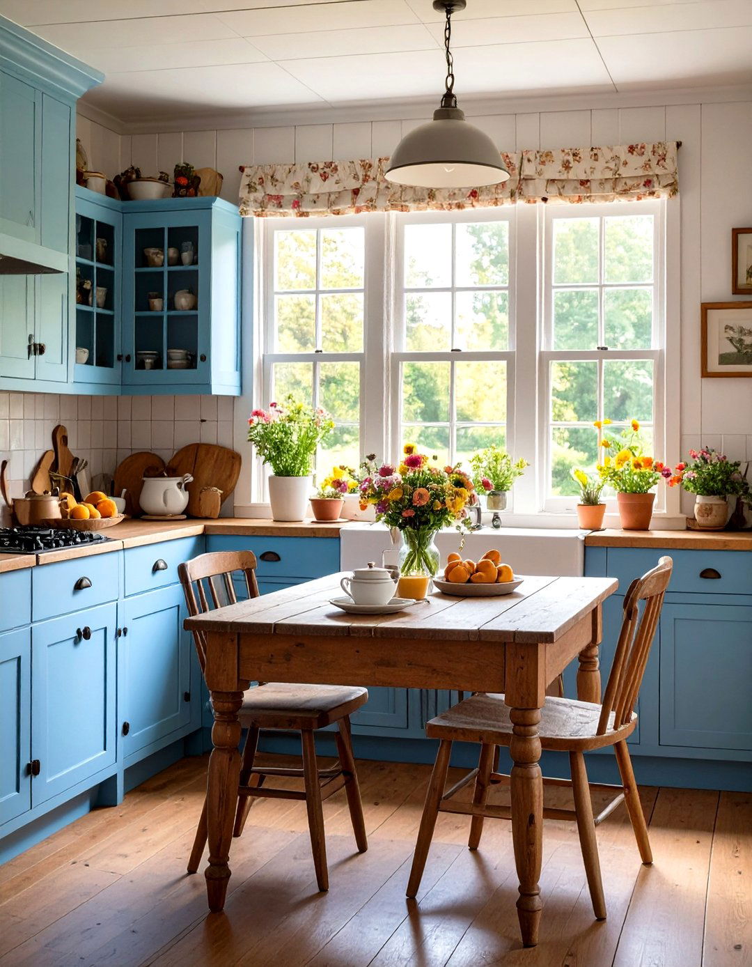 Cozy Breakfast Nook - 24 Cottage Kitchen Ideas