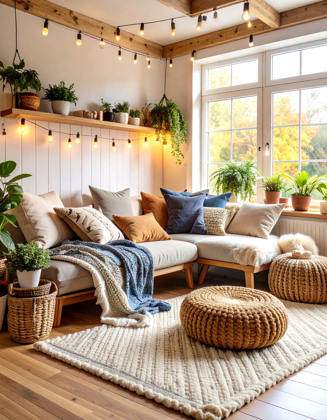 Cozy Hygge Reading Nook - 24 Aesthetic Room Ideas