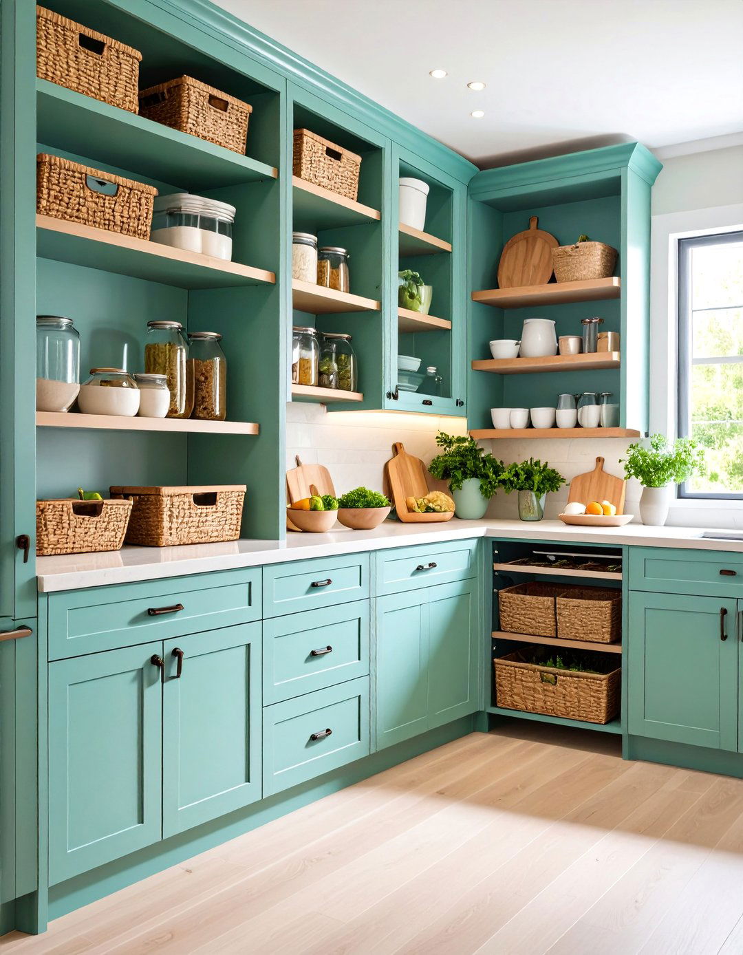Cozy Kitchen Pantry Integration with Accessible Storage - 24 Cozy Kitchen Ideas