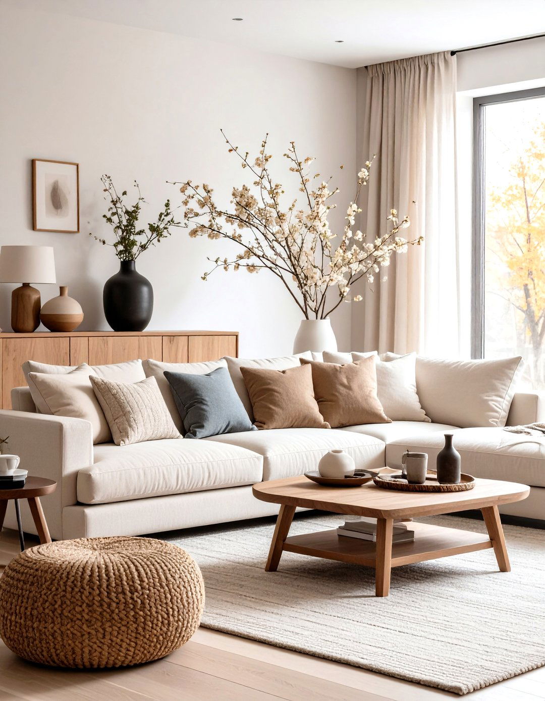 Cozy Living Room Color Transformations - 24 Fall Decor Ideas