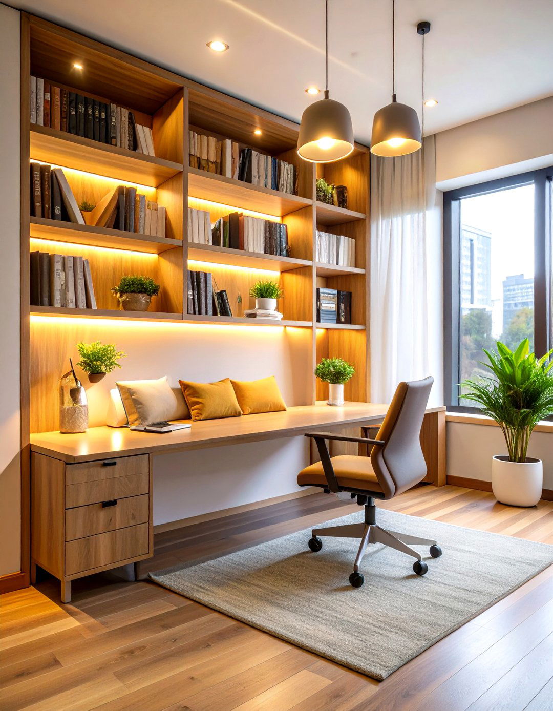 Cozy Reading Nook Cubicle - 24 Cubicle Decor Ideas