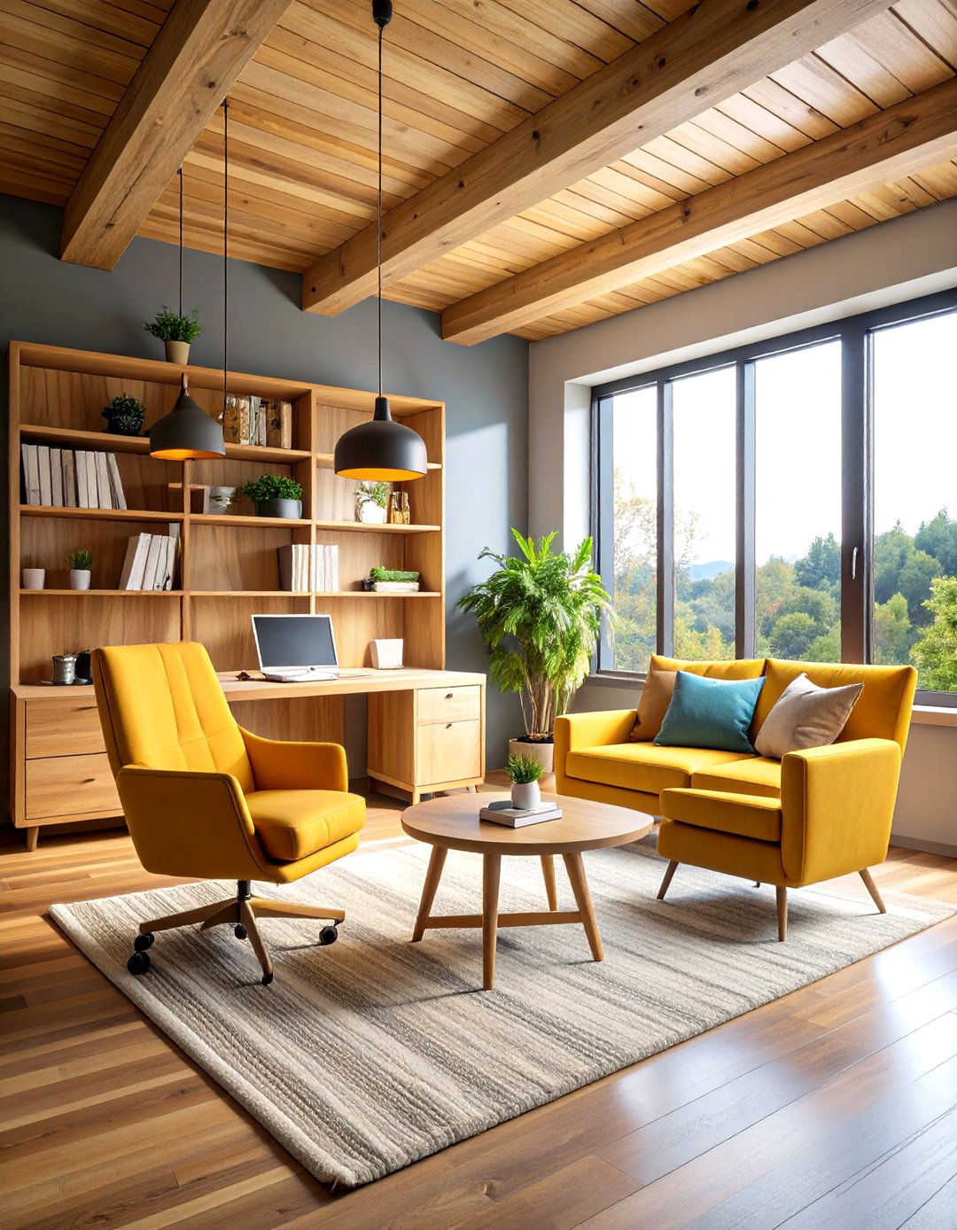 Cozy Reading Nook Loft Office - 24 Loft Office Ideas
