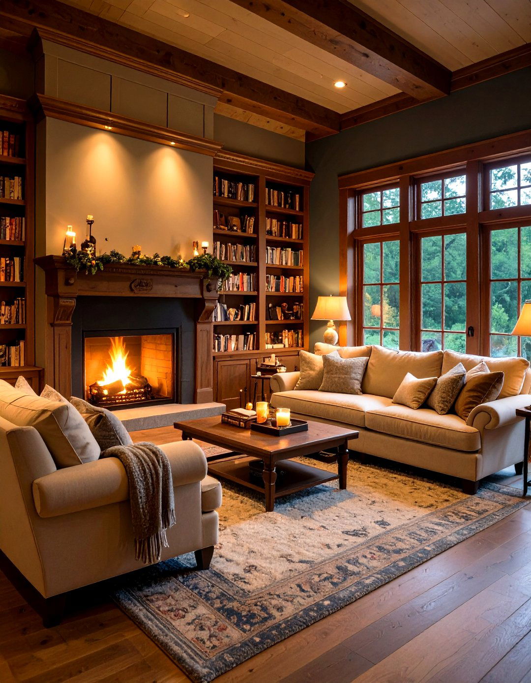 Cozy Reading Nook Theater Combination - 24 Home Theater Ideas