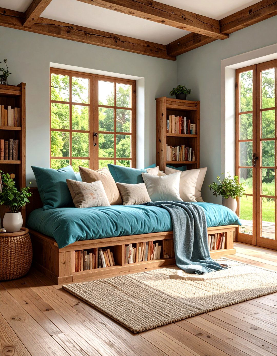 Cozy Reading Nooks - 24 Rustic Interior Design Ideas