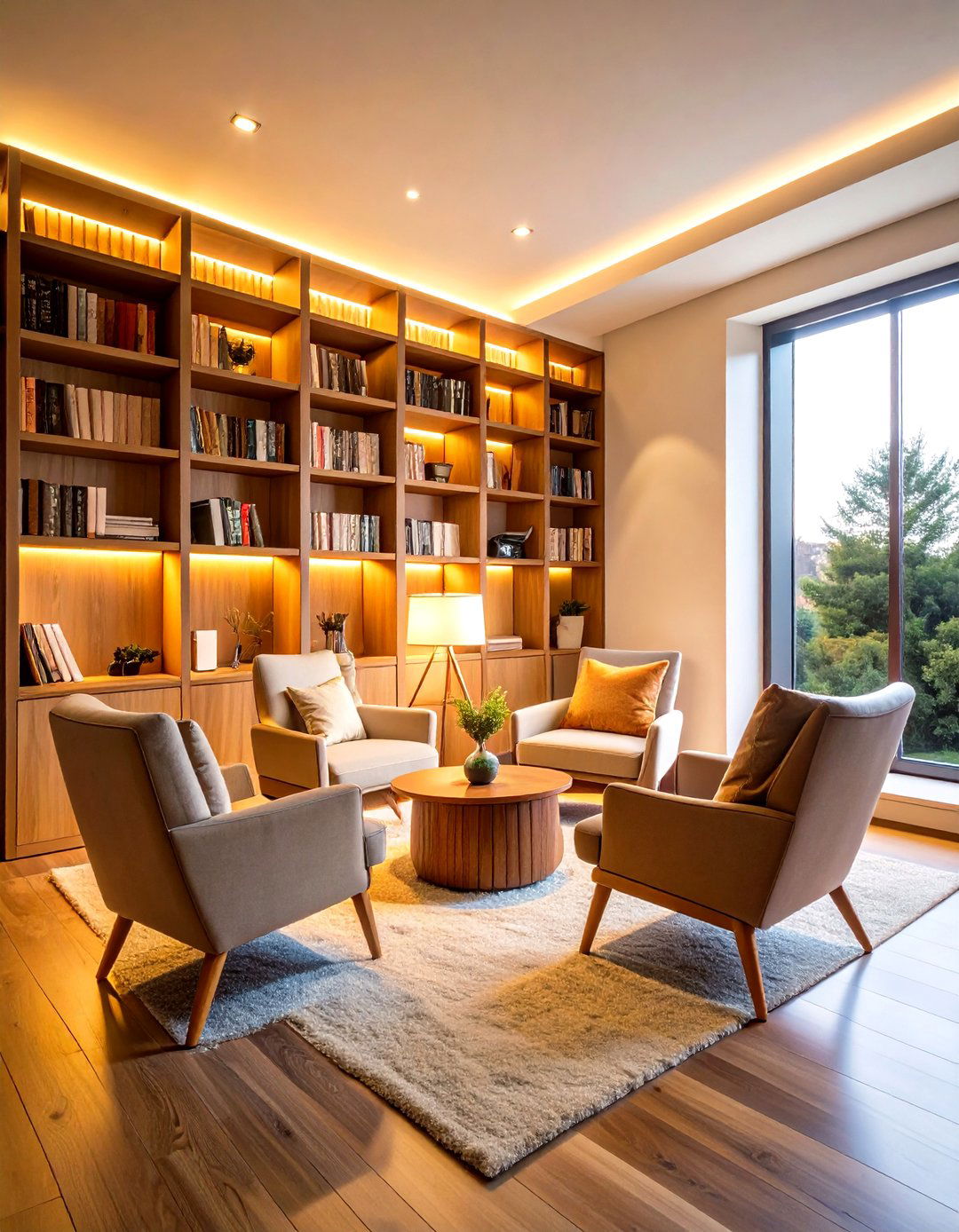 Cozy Reading and Media Nook - 24 Media Room Ideas