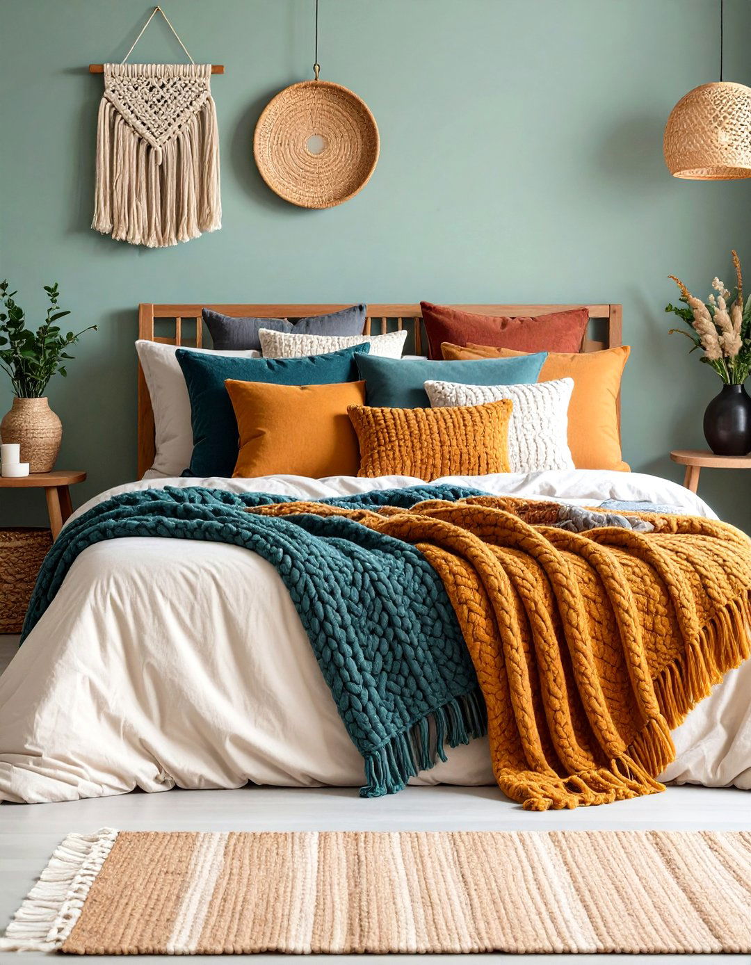 Cozy Textile Layers - 24 Relaxing Bedroom Ideas
