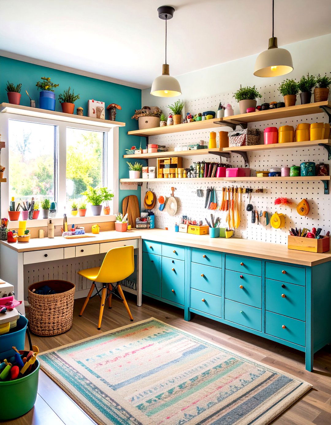 Craft Room Garage Conversion - 24 Garage Decor Ideas