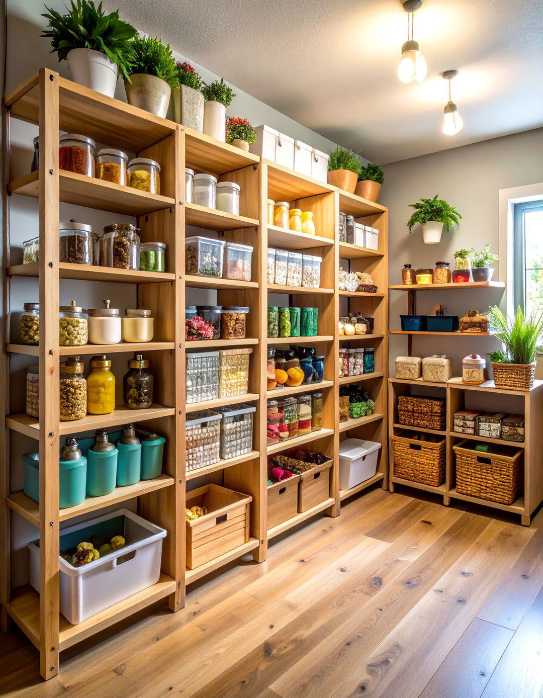 Craft Supply Organization Centers - 24 Basement Storage Ideas
