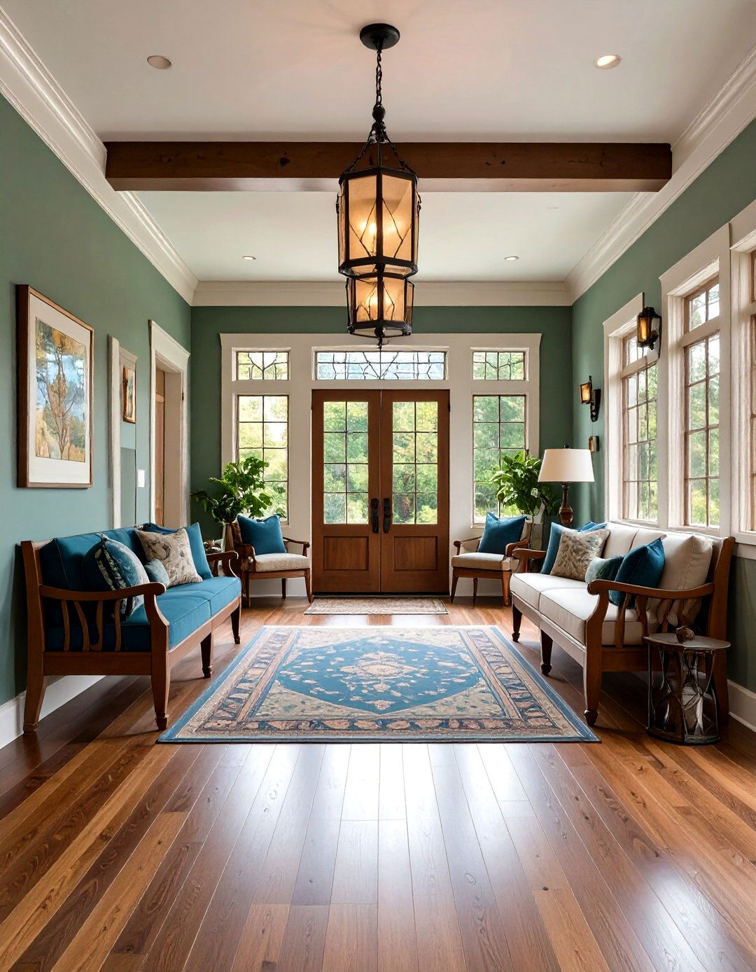 Craftsman Style Entryway Walnut Hardwood - 24 Dark Walnut Floors for Rooms
