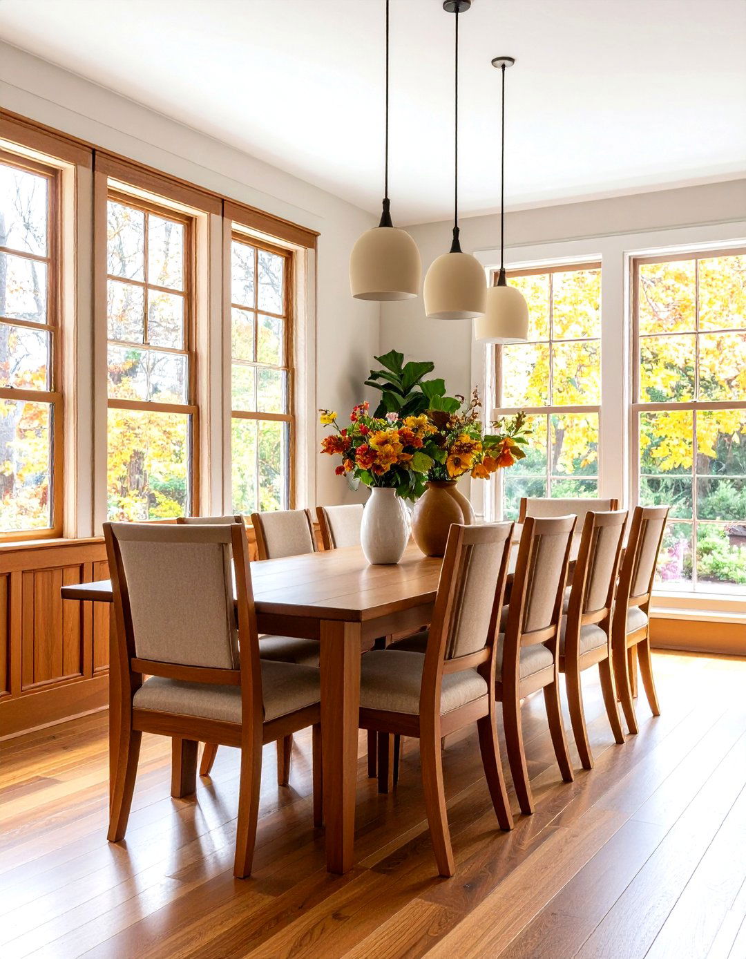 Craftsman Style Wainscoting Details - 24 Half Wall Paneling Ideas