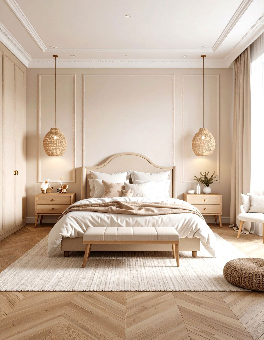 Cream Classic Elegance - 24 Kids Room Paint Ideas