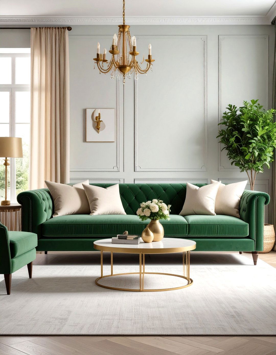 Cream and Sage Green Couch Styling - 24 sage green couch living room ideas