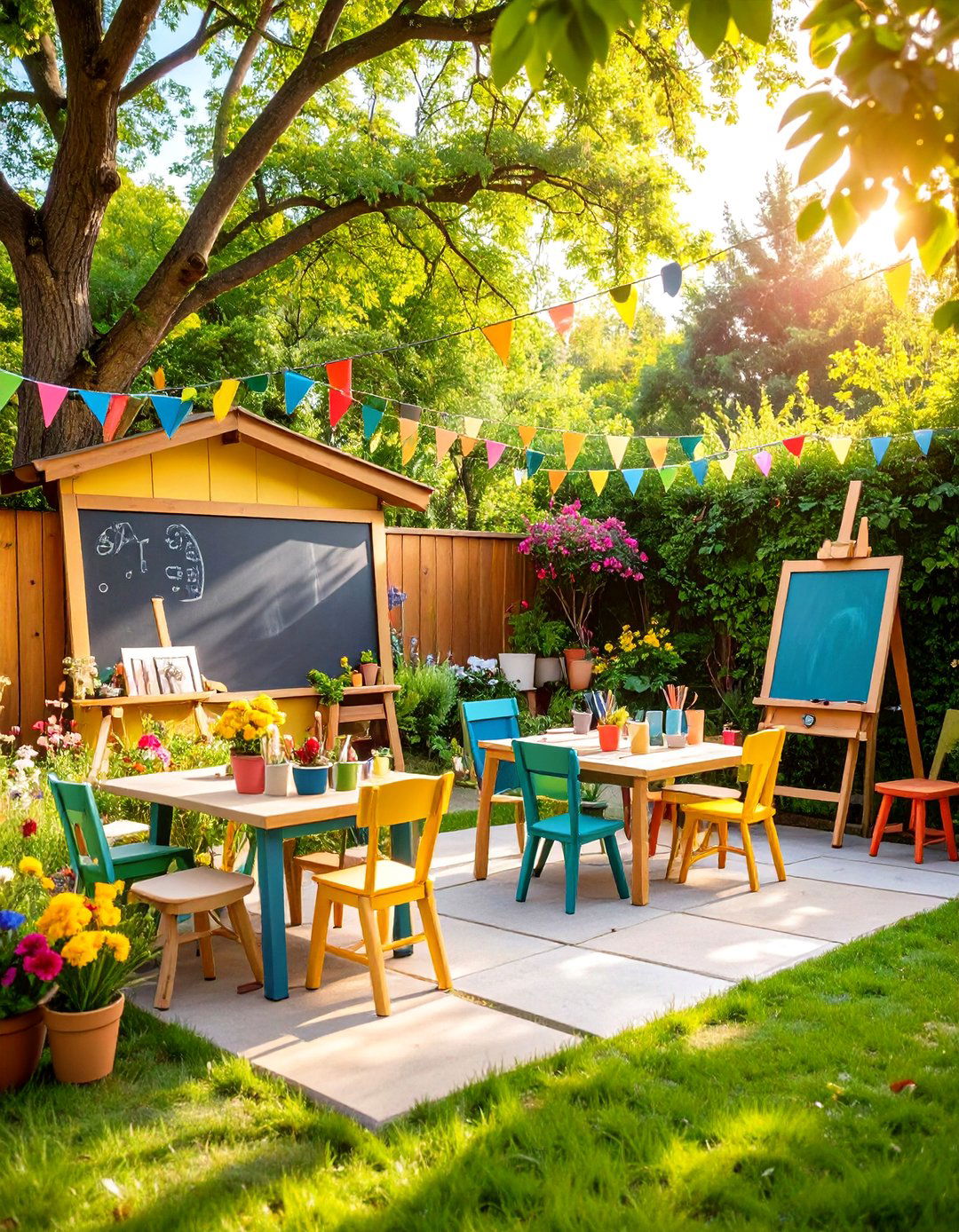 Creative Art and Craft Playground Studio - 24 Backyard Playground Ideas