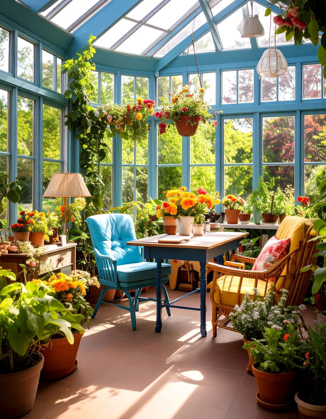 Creative Writing Sunroom Office - 24 Sunroom Office Ideas