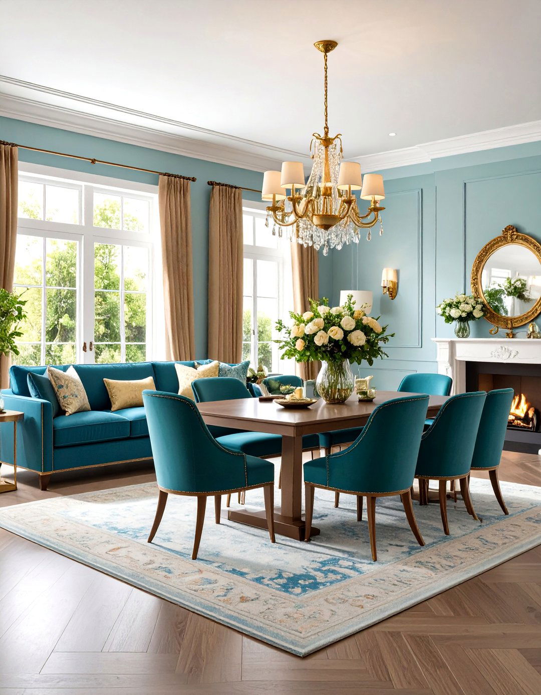 Crown Molding Room Divider Concept - 24 Crown Molding Ideas