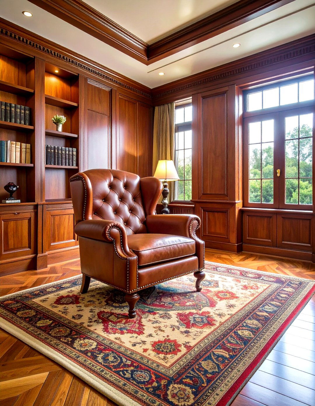 Crown Molding with Dental Trim Details - 24 Crown Molding Ideas