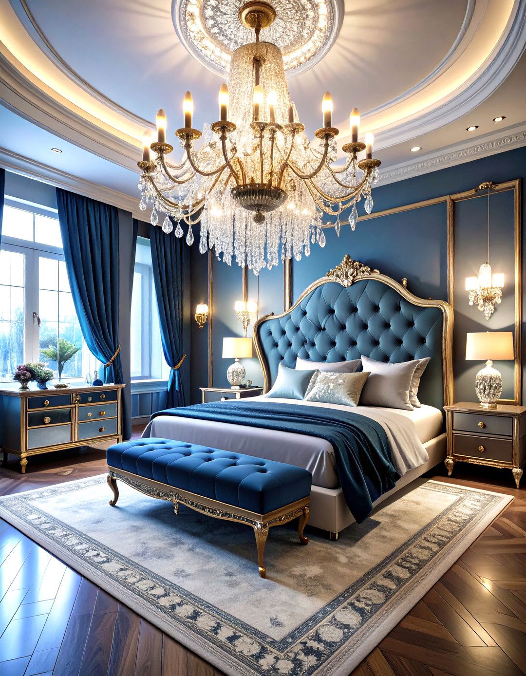 Crystal Chandelier Vampire Bedroom - 24 Vampire Bedroom Ideas