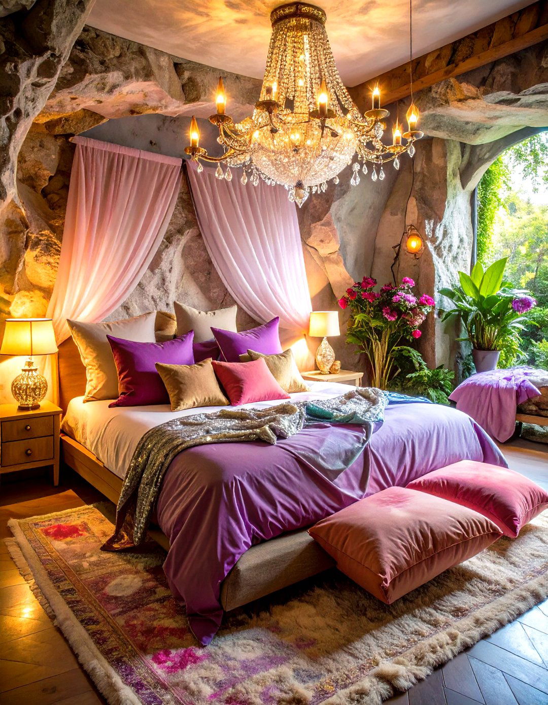 Crystal Fairy Cave Sanctuary - 24 Fairy-themed Bedroom Ideas