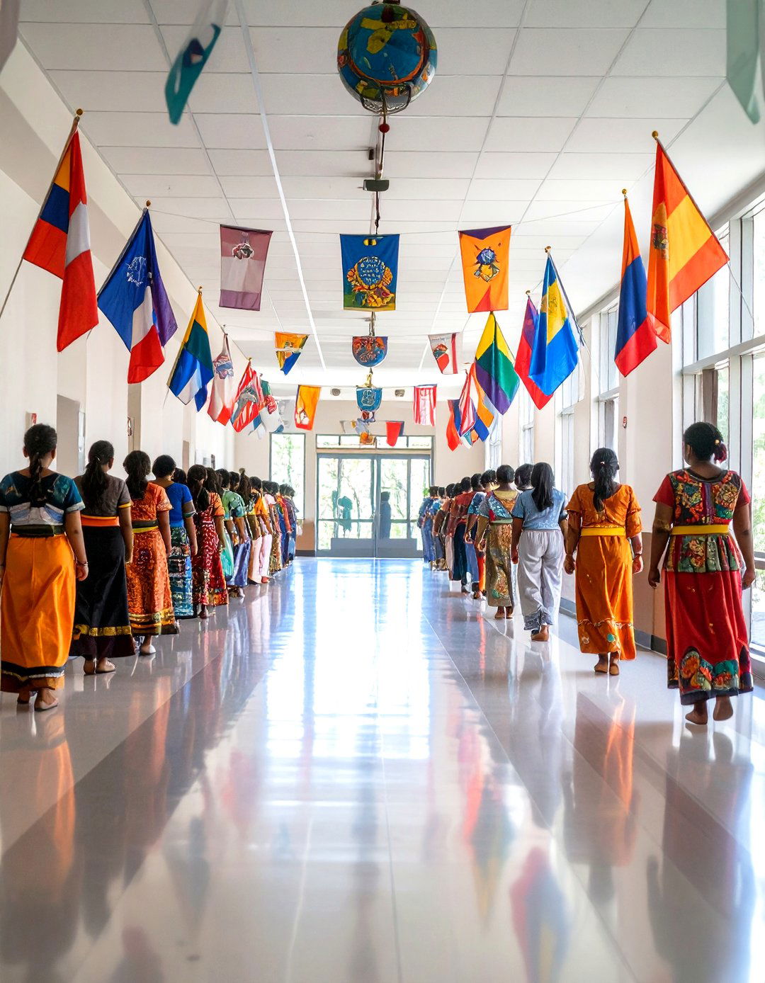 Cultural Diversity Celebration - 24 School Mural Ideas