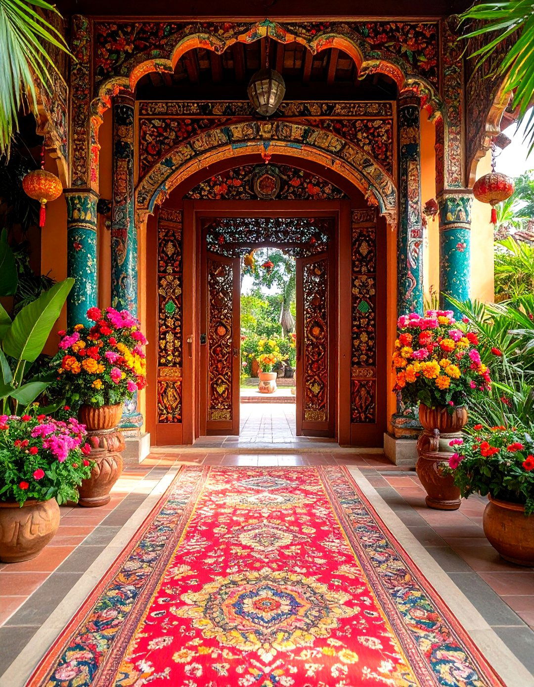 Cultural Heritage Wedding Entrance - 24 Wedding Entrance Ideas