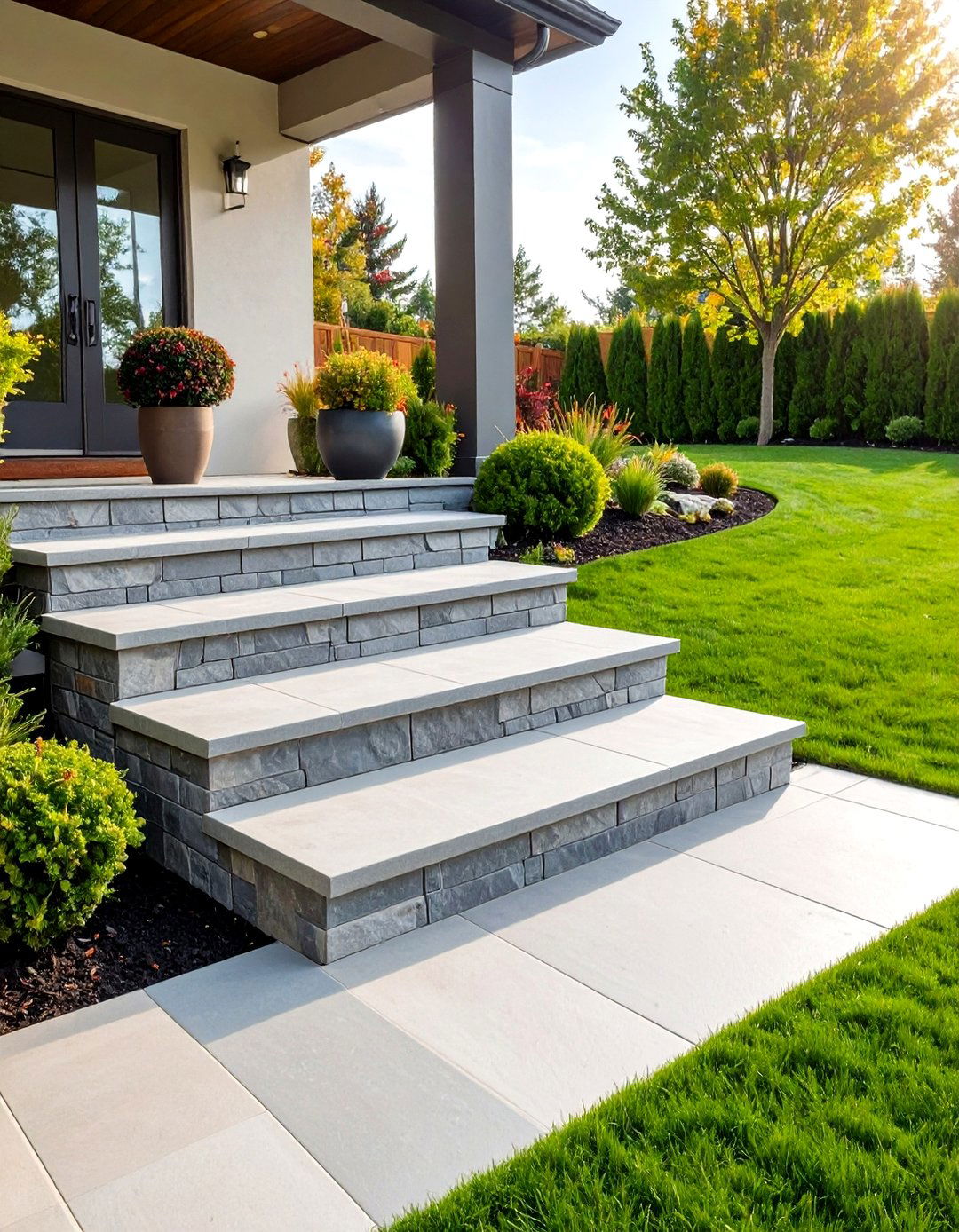 Cultured Stone Patio Steps - 24 Patio Steps Ideas