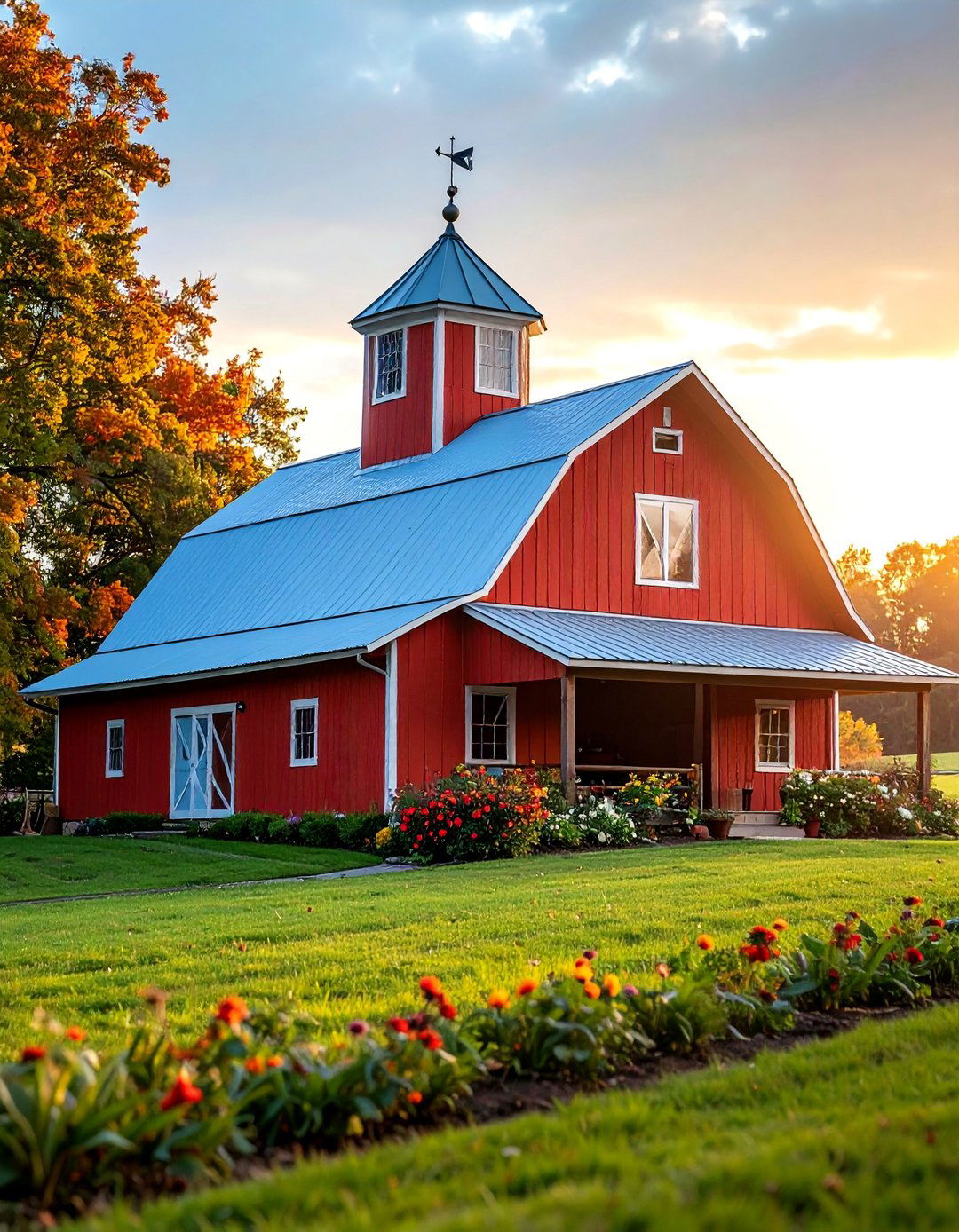 Cupola and Traditional Barn Details - 24 Barndominium Exterior Ideas