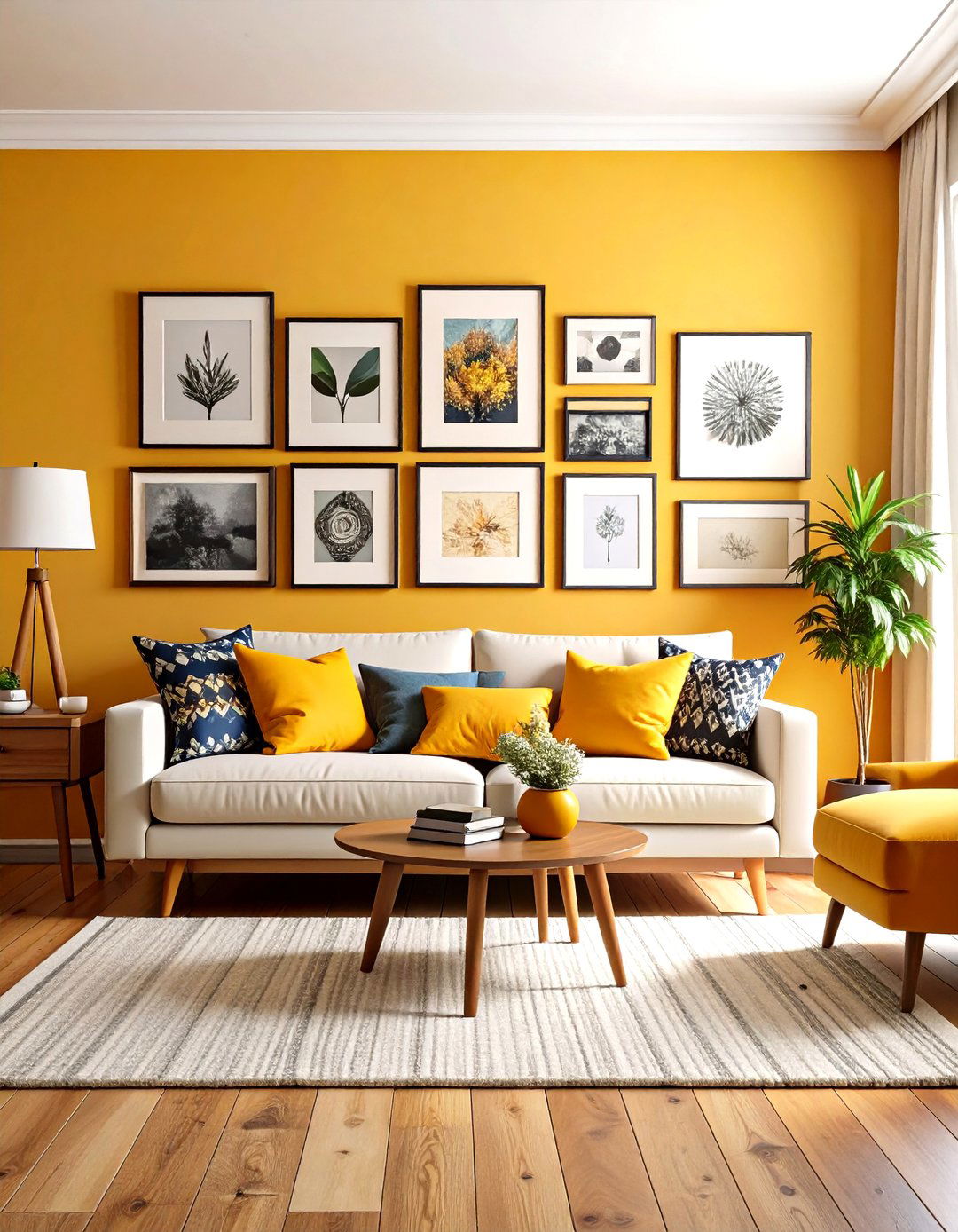 Curated Gallery Wall Collection - 24 living room wall decor ideas