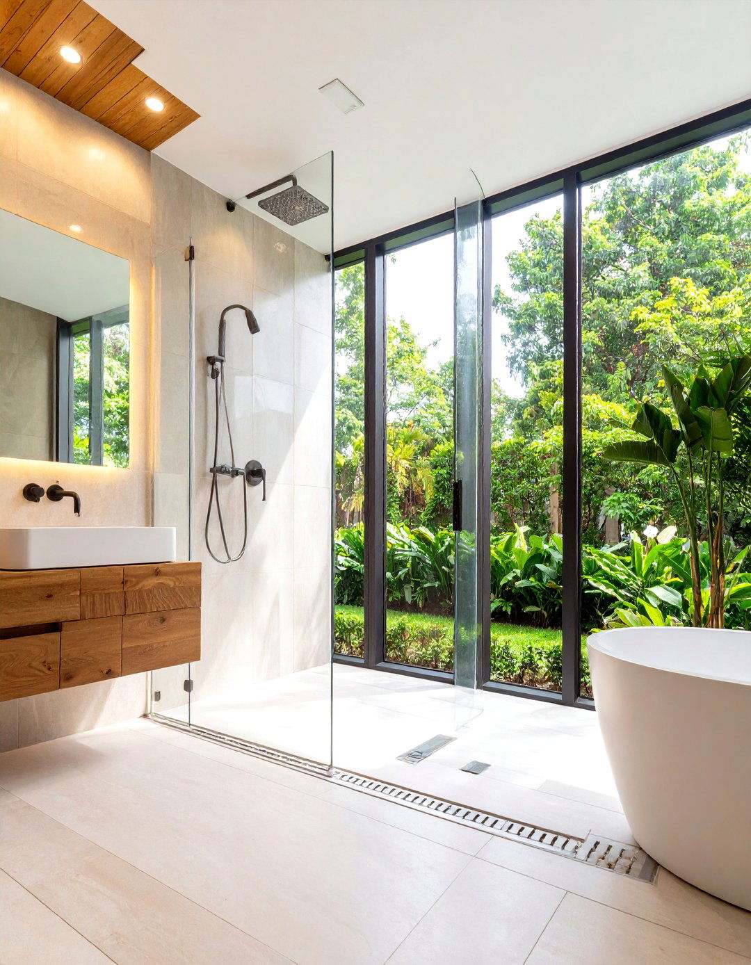 Curbless Shower Entry Systems - 24 Modern Shower Ideas