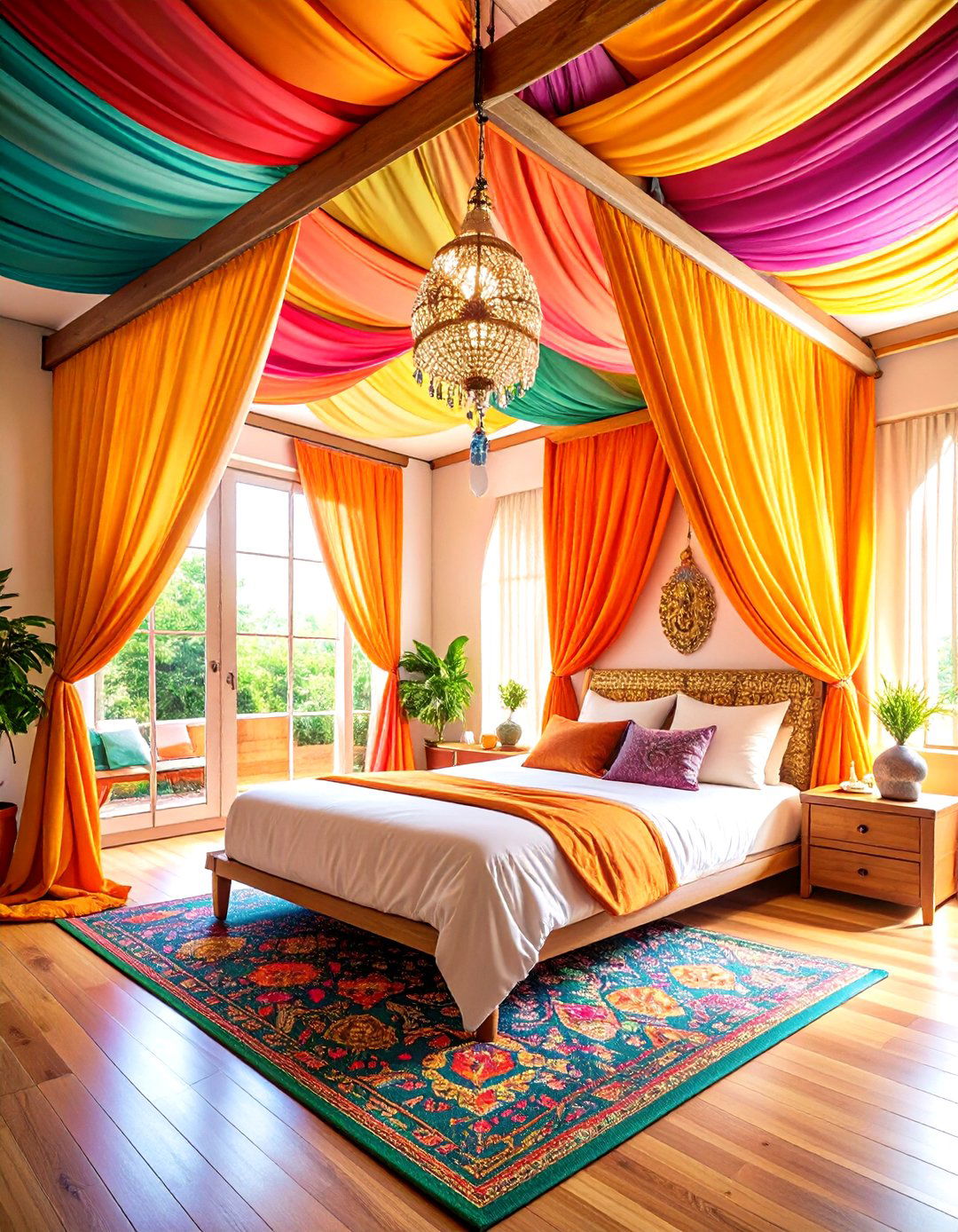 Curtain Room Dividers - 24 Shared Bedroom Ideas for Small Rooms