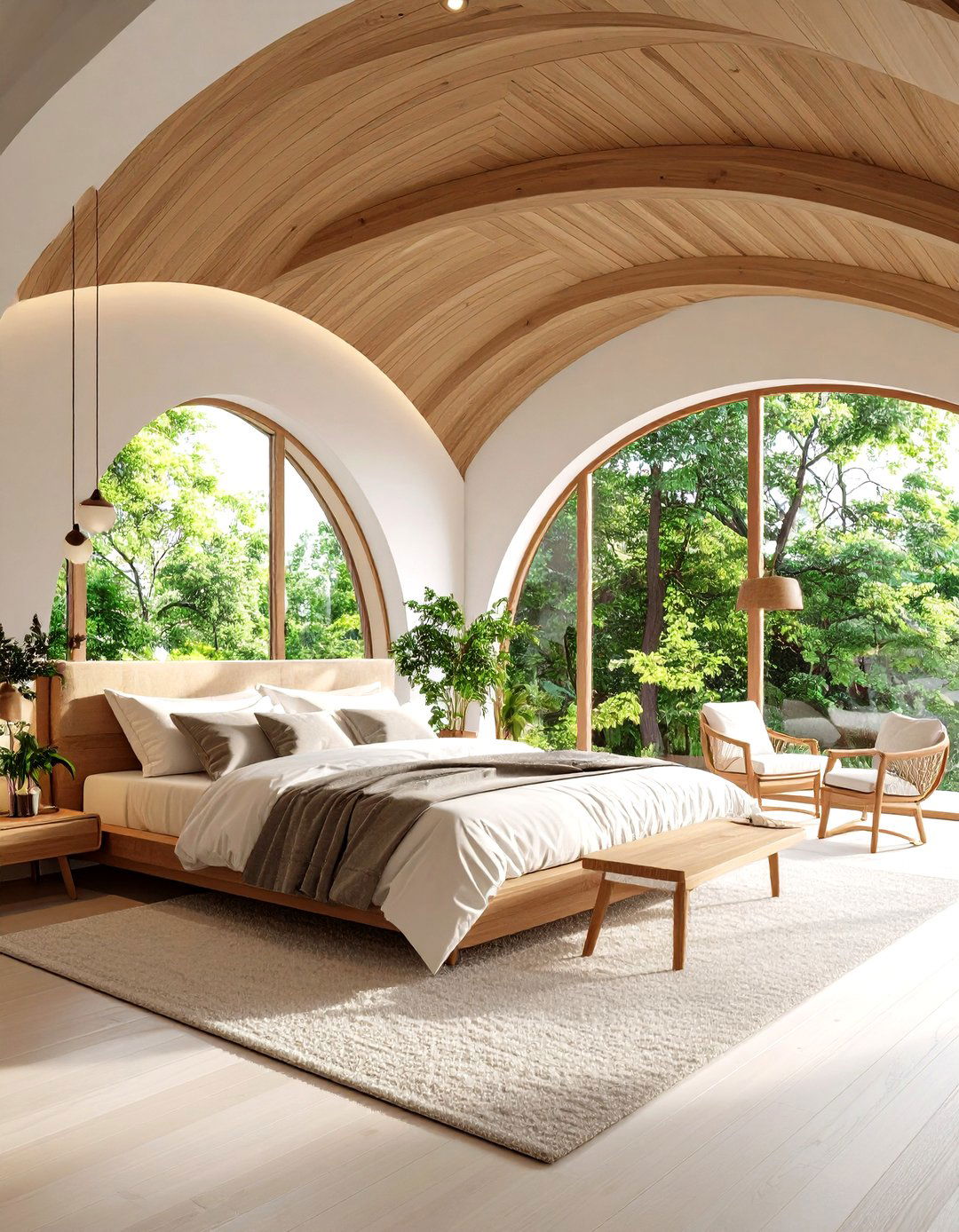 Curved Radius Tray Ceiling - 24 tray ceiling ideas