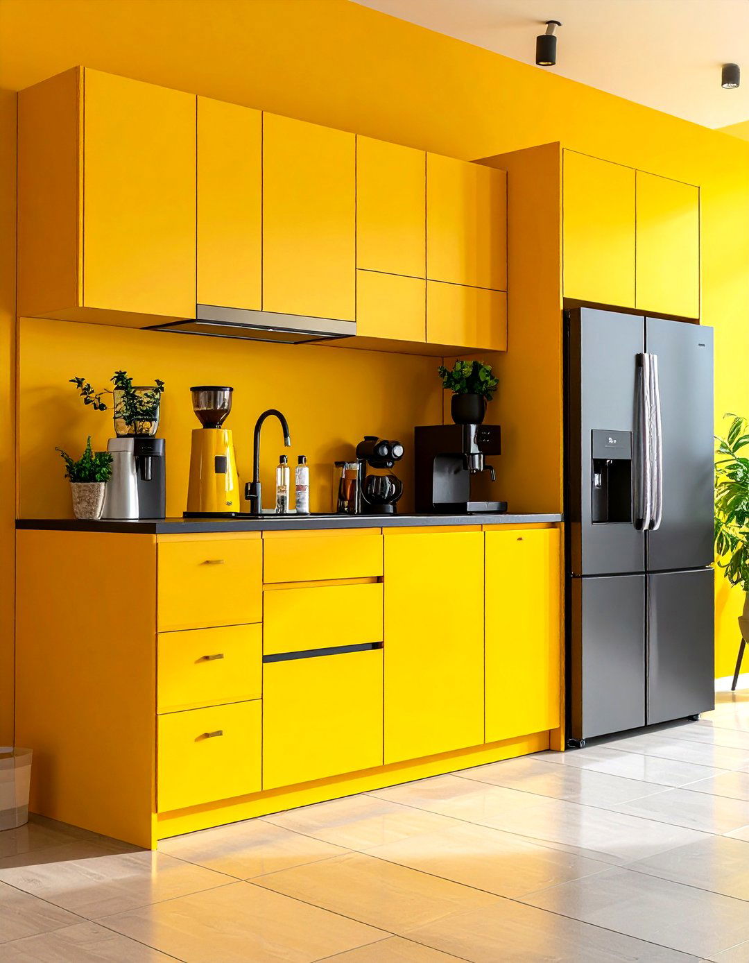 Custom Beverage Stations - 24 Luxury Kitchen Ideas