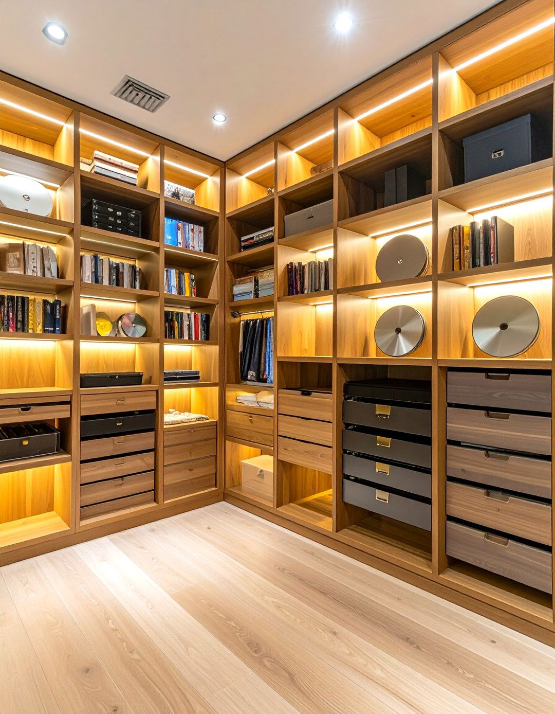 Custom Closet CD Organization - 24 Cd Storage Ideas