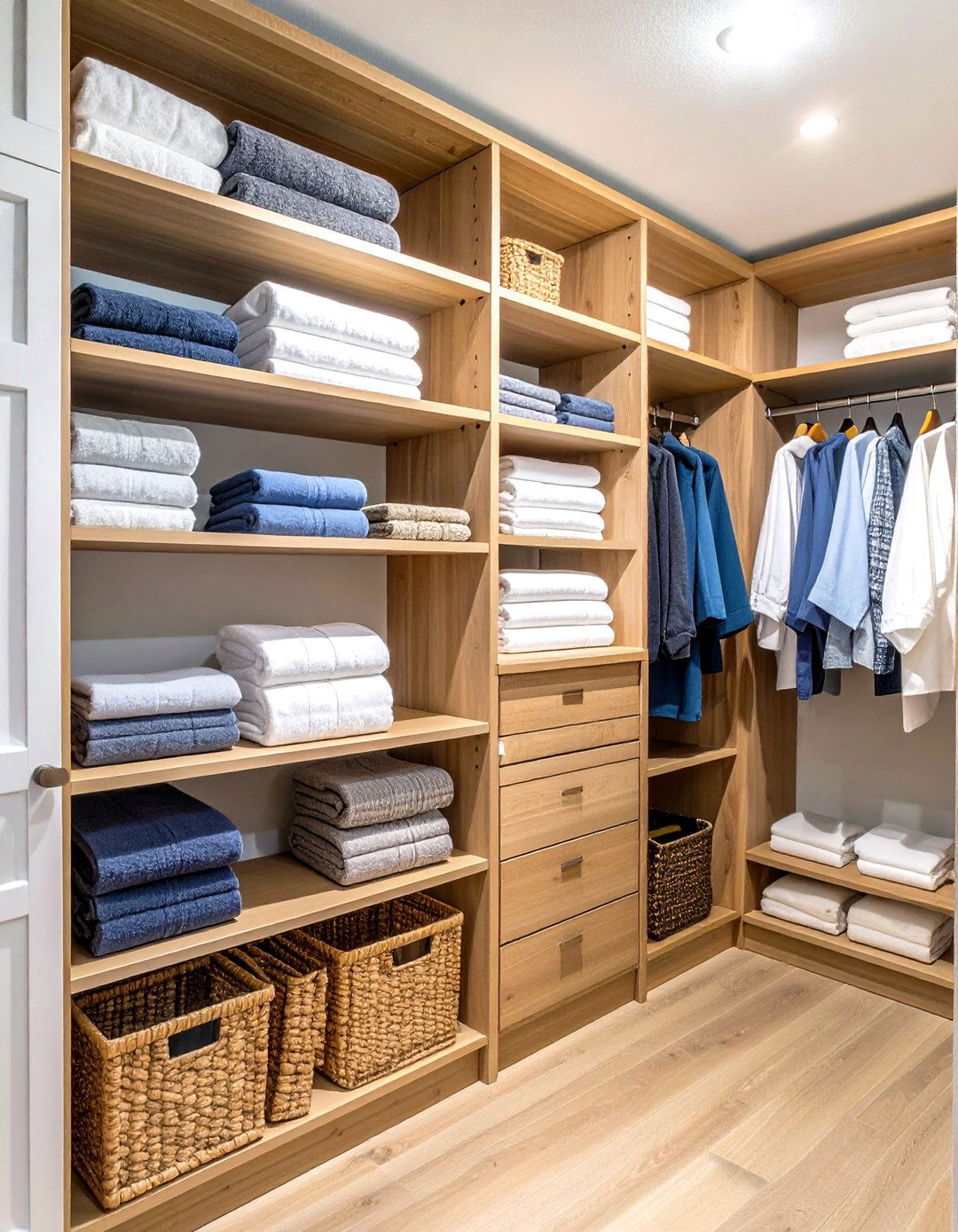 Custom Closet Conversion - 24 Towel Storage Ideas