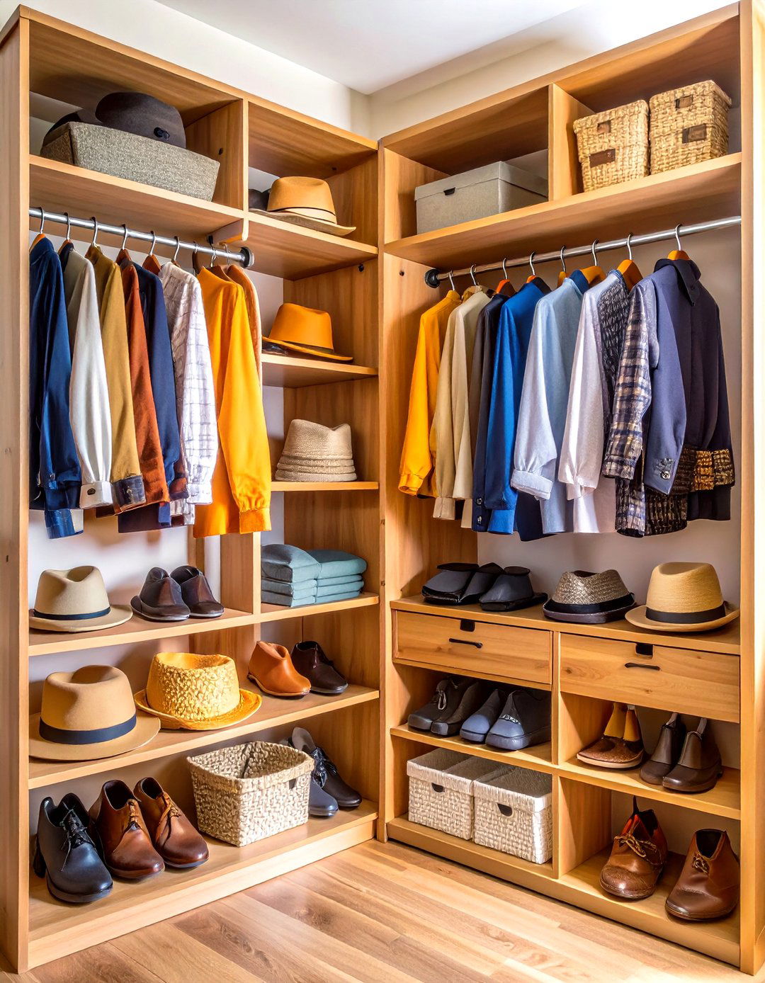 Custom Closet Hat Shelf Insert - 24 Hat Rack Ideas