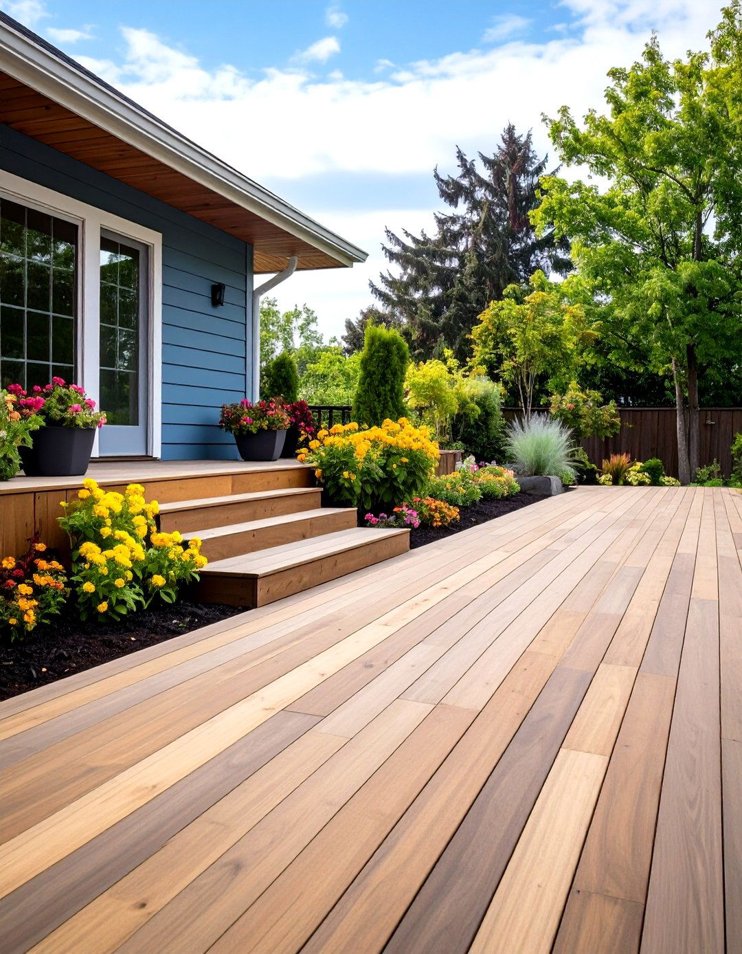 Custom Cut Paneling - 24 Deck Skirting Ideas