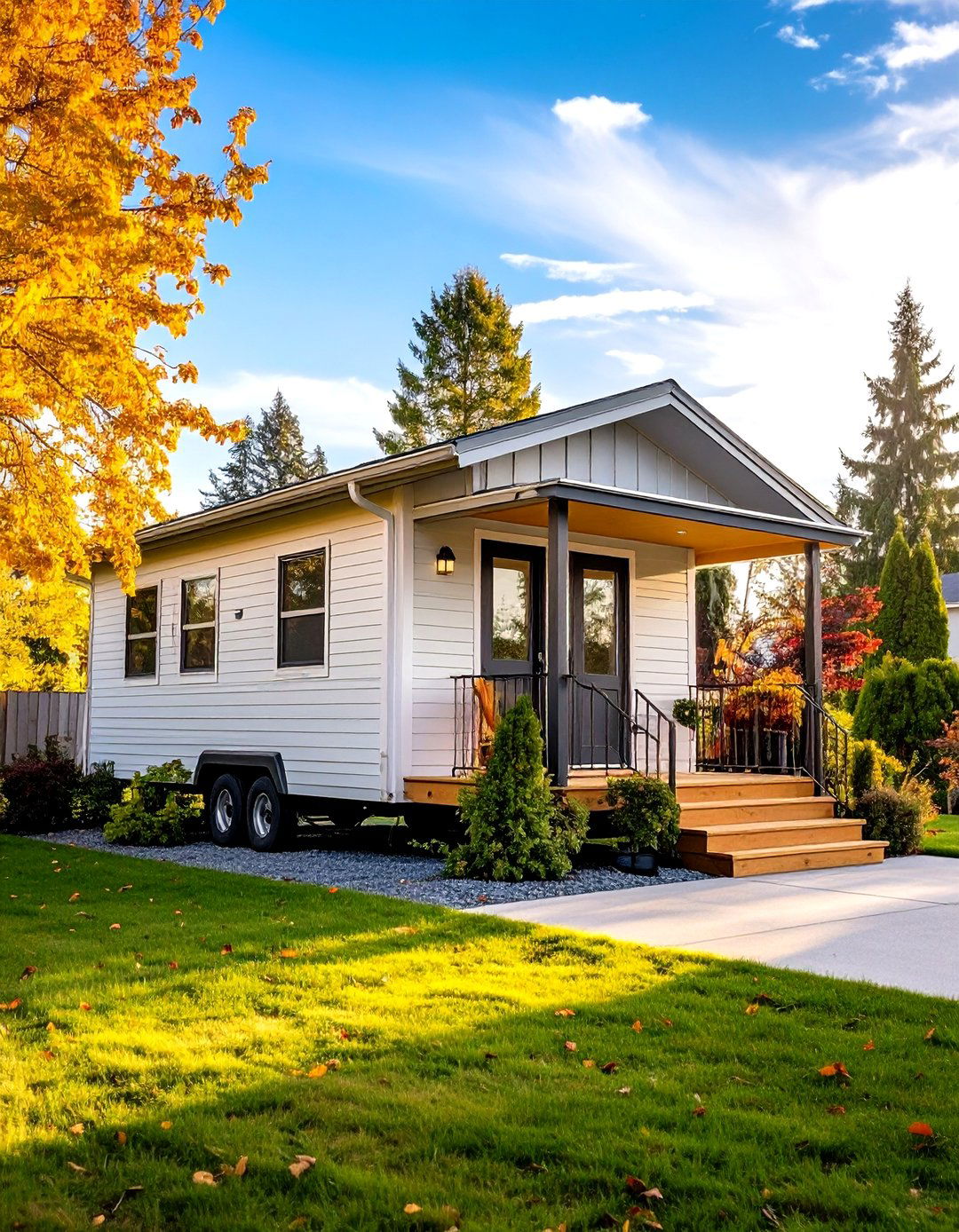Custom Designer Color Schemes - 24 Mobile Home Siding Design Ideas