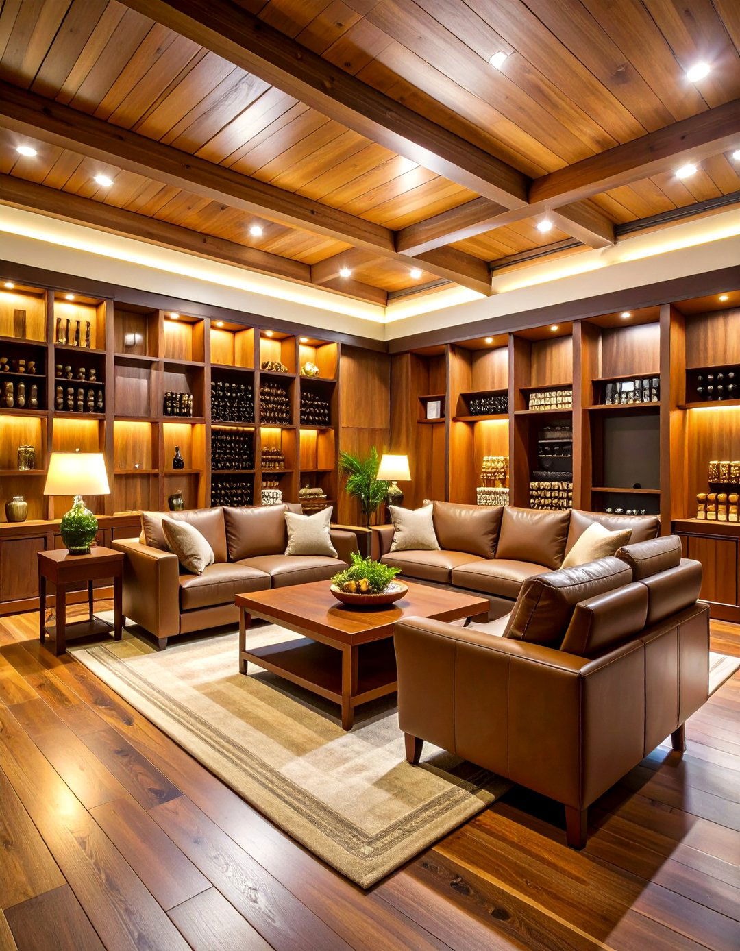 Custom Humidor Installation - 24 Cigar Room Ideas