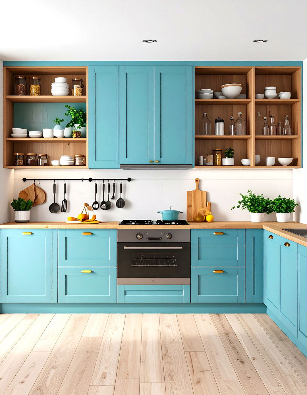 Custom Kitchen Cabinet Interior Solutions - 24 Floor to Ceiling Kitchen Cabinets