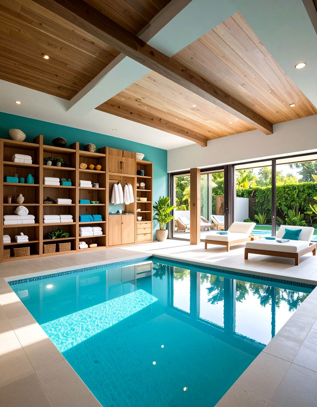 Custom Pool House Storage Solutions - 24 Pool Storage Ideas