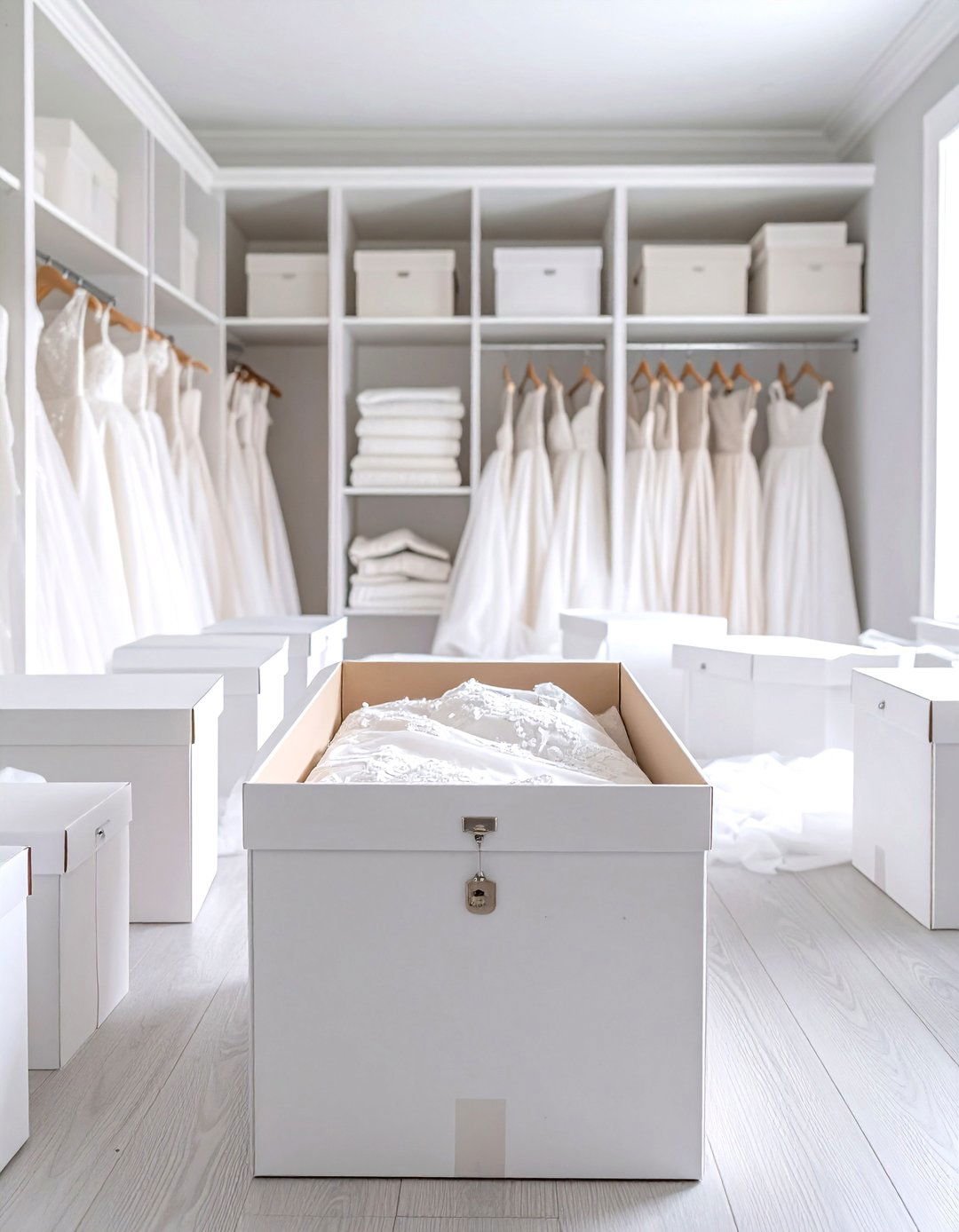 Custom Wedding Dress Preservation Box - 24 Wedding Gift Ideas for Bride