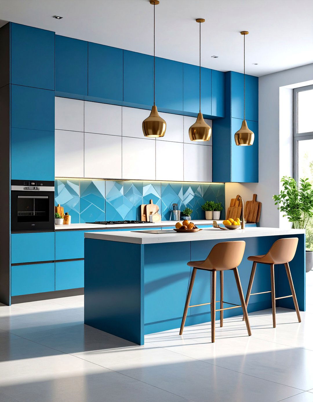 D Panel Kitchen Feature Wall - 24 Kitchen Accent Wall Ideas