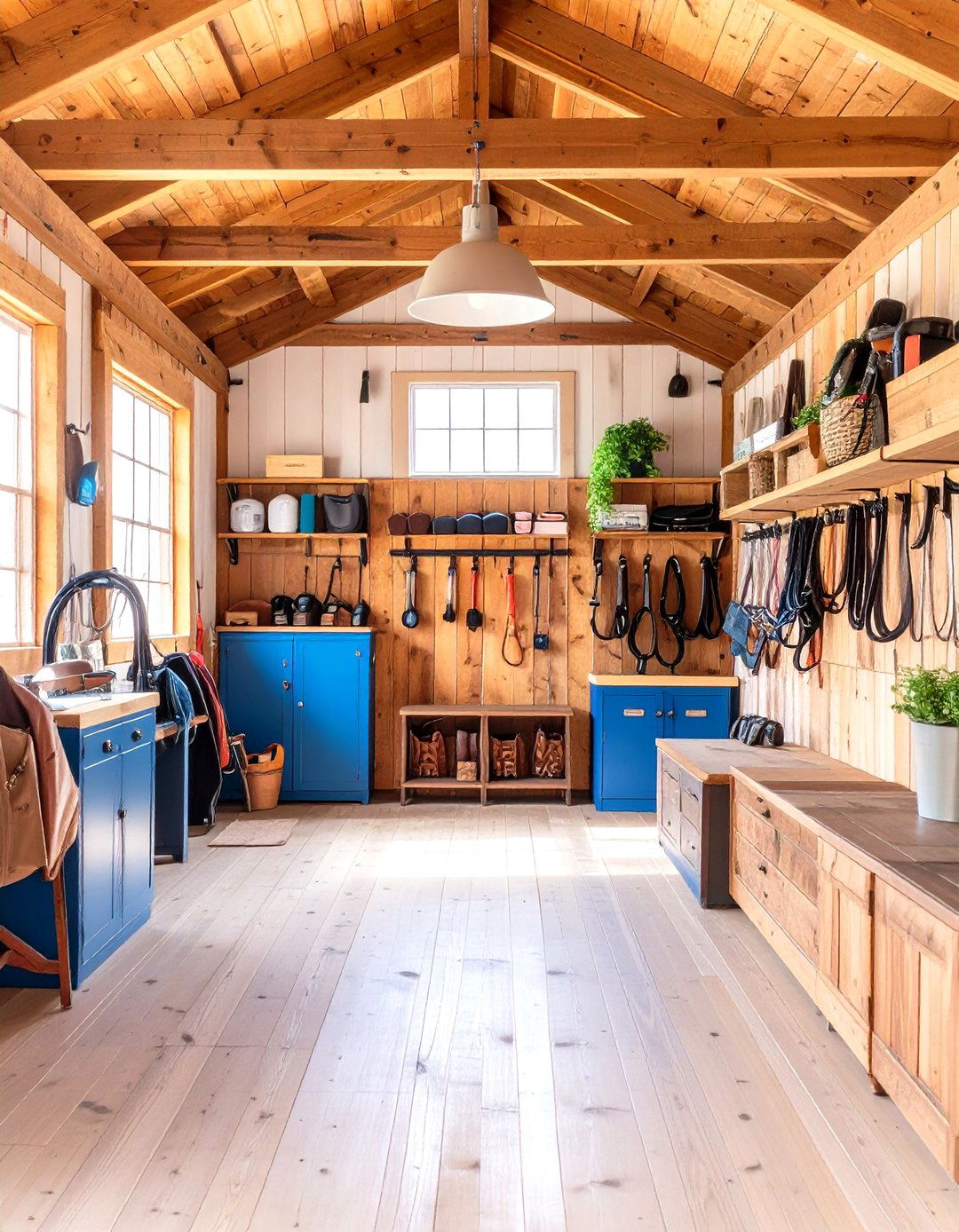DIY Budget Friendly Solutions - 24 Tack Room Ideas