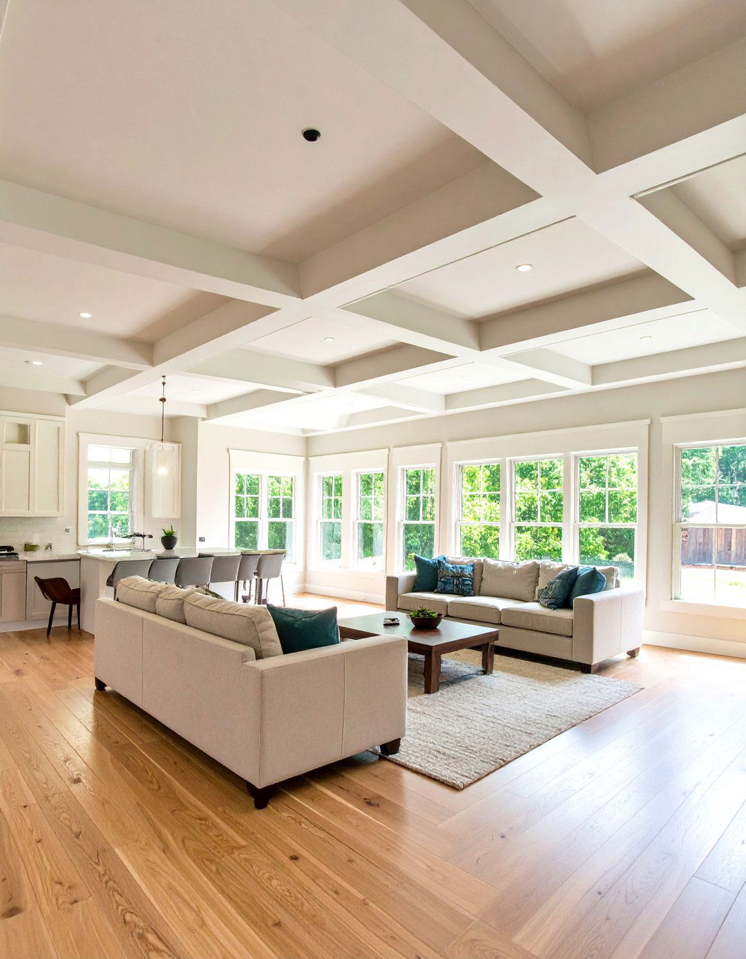 DIY Coffered Ceiling Kit Solutions - 24 Coffered Ceiling Ideas
