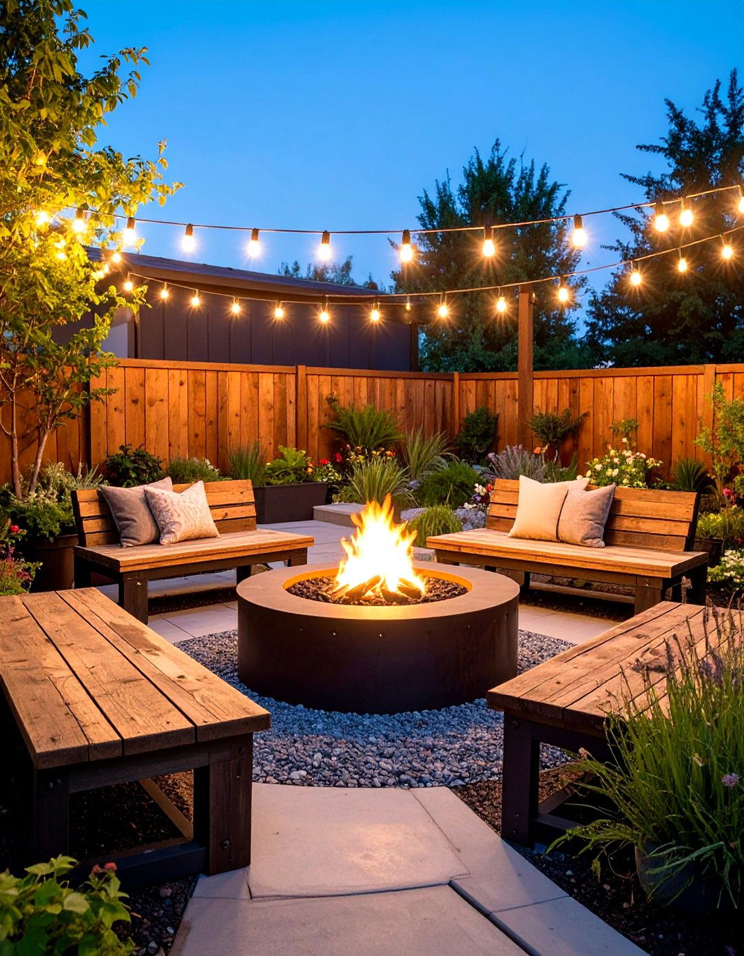 DIY Tire Rim Fire Pit with Industrial Flair - 24 Fire Pit Ideas