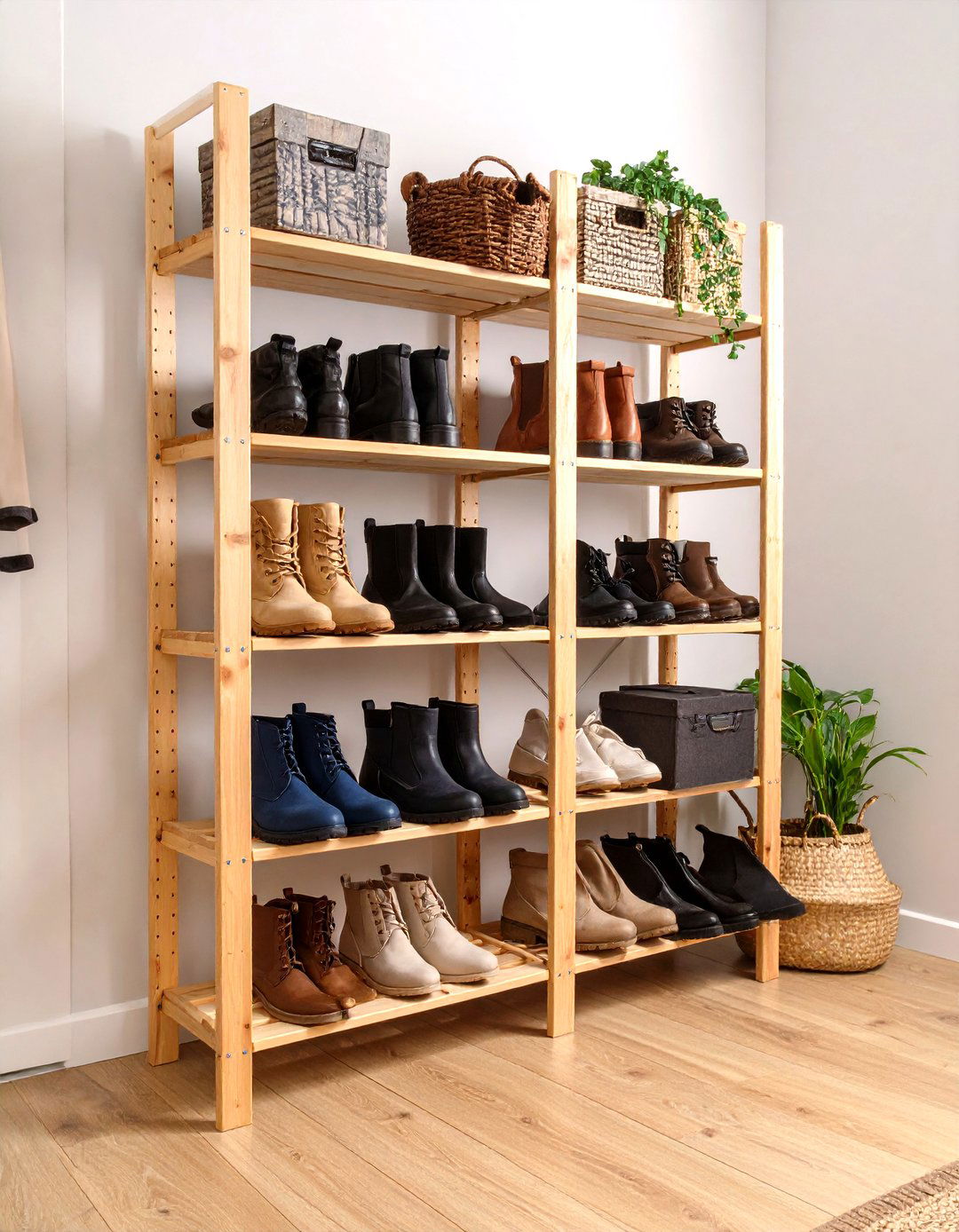 DIY Wooden Boot Rack Projects - 24 Boot Storage Ideas