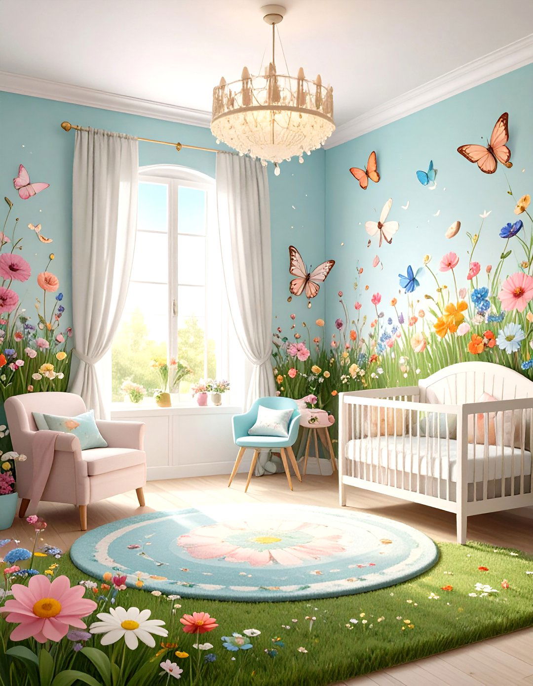 Dancing Fairy Meadow Nursery - 24 Whimsical Nursery Ideas